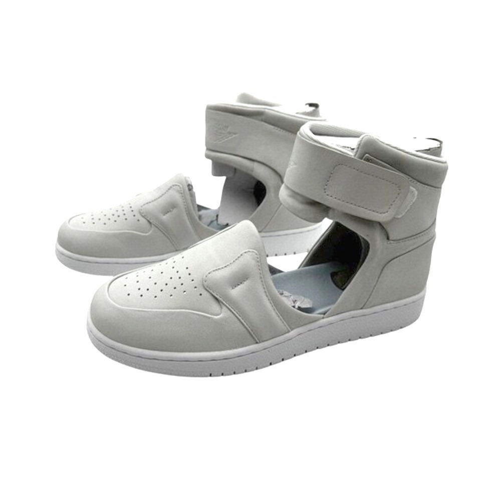 Nike Air Jordan 1 Lover XX Womens Off White Half-Opened Slip-On Shoes Size 9